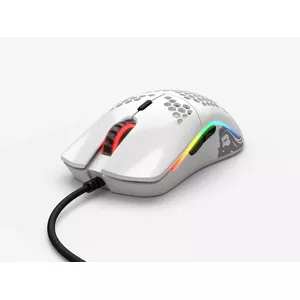 Игровая мышь GLORIOUS Model O правая USB Type-A оптическая 12000 DPI белая 6 кнопок