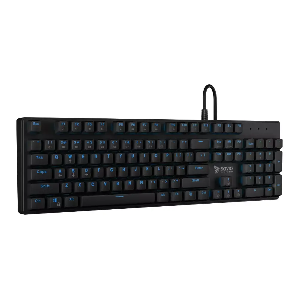 SAVIO Tempest RX Full Blue Outemu mehāniskā tastatūra Photo 4