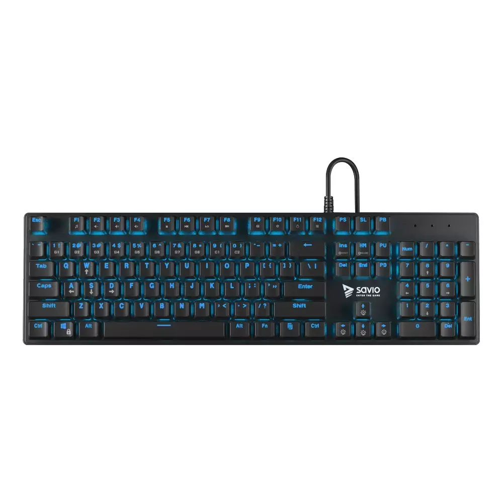 SAVIO Tempest RX Full Blue Outemu mehāniskā tastatūra Photo 6