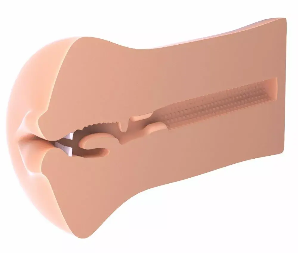 Мастурбатор Pipedream Silicone Flesh Color — карманный TPE рукав Photo 5