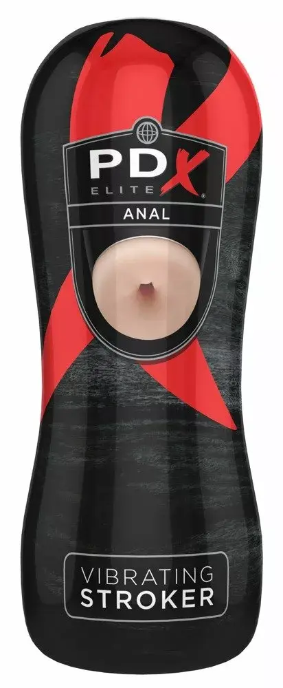 Вибрирующий анальный мастурбатор Pipedream Silicone Black Photo 2