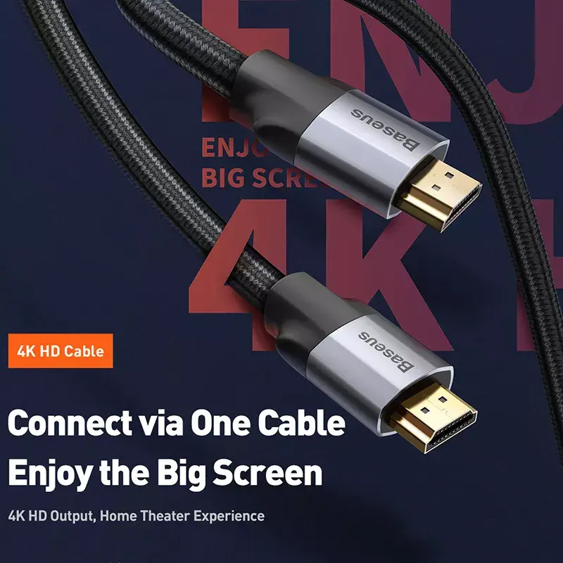 HDMI kabelis Baseus Visual Enjoyment 2m Photo 10