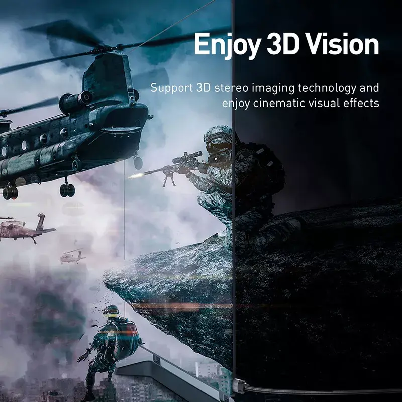 HDMI kabelis Baseus Visual Enjoyment 2m Photo 14
