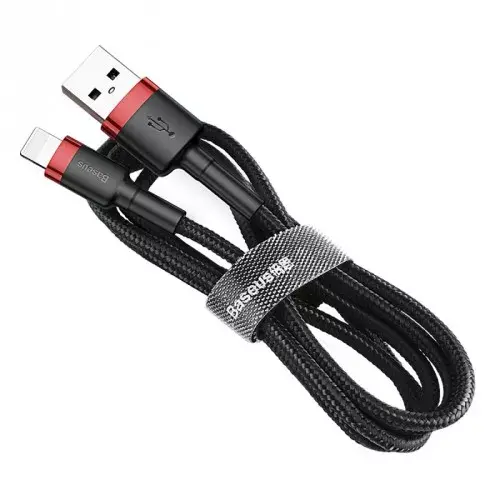 Baseus Cafule USB-A uz Lightning kabelis 1 m, 2.4A Photo 4