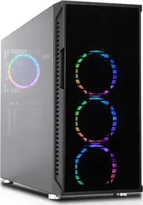 Computer Case Nanoxia A-RGB ATX Glass Front USB3.1 ARGB Black