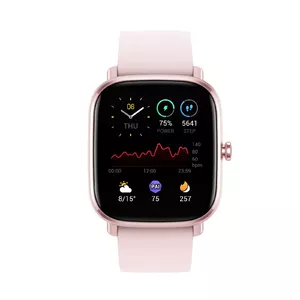 Amazfit GTS 2 mini 3,94 cm (1.55") AMOLED 40 mm Digitāls 354 x 306 pikseļi Skārienjūtīgais ekrāns Rozā