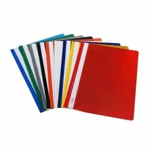Folder with fastener Biurfol A4 orange hard cover (model SH-01-08)