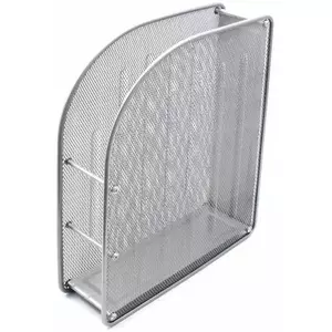 Vertical tray FORPUS FO30559, perforated metal, 7 cm height, silver