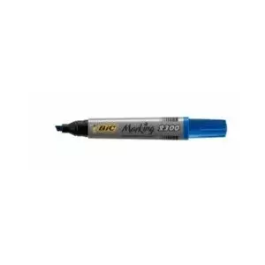 Маркер BIC Permanent Marker ECO 2300 синий, наконечник 4–5 мм