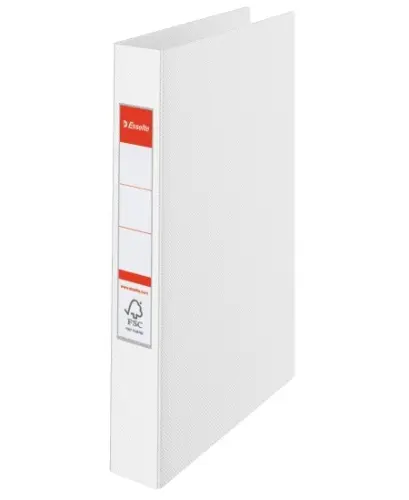 Ringu mape Esselte Standard PP Balta
