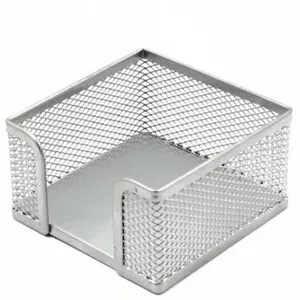 Перфорированный металлический ящик для записок Forpus FO30553 серебристый 9,5x9,5 см