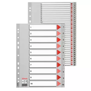 Esselte Polypropylene Indices