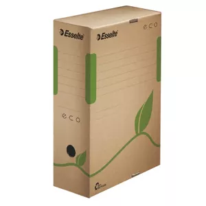 Esselte Eco file storage box Brown, Green
