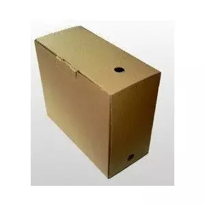 Arhīva kaste SMLT 350×160×300 mm brūna – dokumentu uzglabāšanai