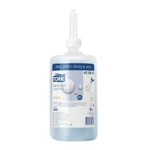 Liquid soap Tork 420601 — 1000 ml bottle, 1.04 kg, pack of 6