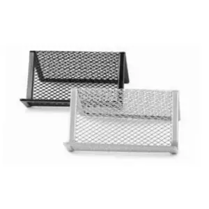 Business Card Holder Forpus FO30548 Metal Black