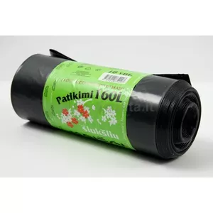 Trash Bags Nenurodyta Plasta Prof. 160 L 10 pcs 40 µm LDPE