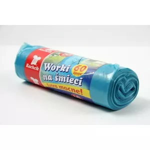 Trash bags Nenurodyta 60 L 10 pcs, 28 micron thickness