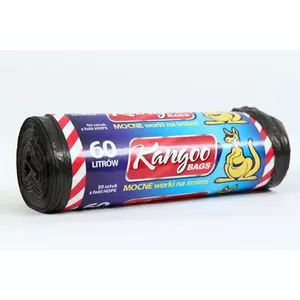 Trash Bags Nenurodyta K15-1549, 60 L, 50 pcs, 8 µm