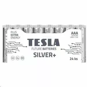 Alkaline AAA batteries TESLA LR03 1150 mAh — pack of 24