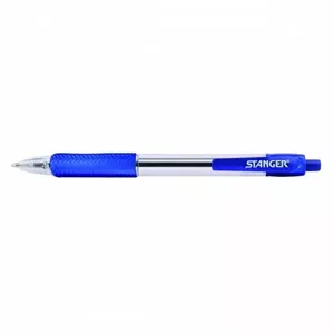 Lodīšu pildspalva Stanger 18000300038 Softgrip izvelkama, zilā tinte