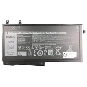 Klēpjdatora akumulators Dell 7VTMN 42Wh 3-elementu litija jonu priekš Latitude 5400 5500 5510 Precision 3540 3550