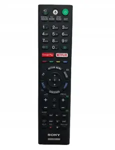 Remote control Sony RMF-TX201ES for Smart TVs with voice control and multimedia buttons