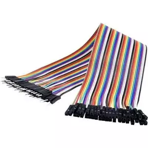 Renkforce Jumper Cable JKMF403 — 40-wire bridge set for PCB and breadboard connections