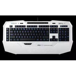 ROCCAT ROC-12-920 tastatūra Speļu USB Balts