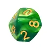 Two-Color Dice Set Rebel — Mint-Green Photo 5