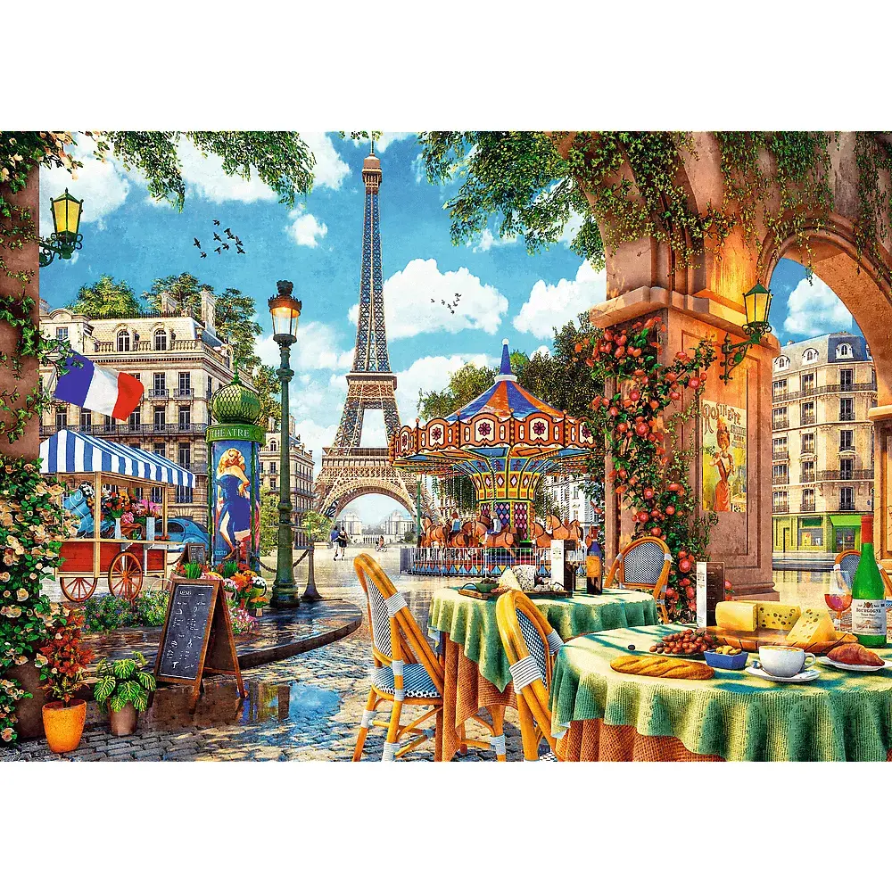 Puzzle TREFL Parisian morning 1000 gab. Photo 2