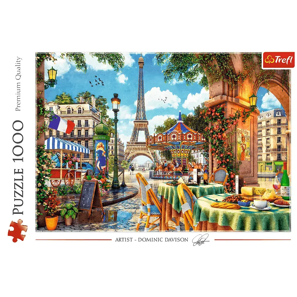 Puzzle TREFL Parisian morning 1000 gab. Photo 3