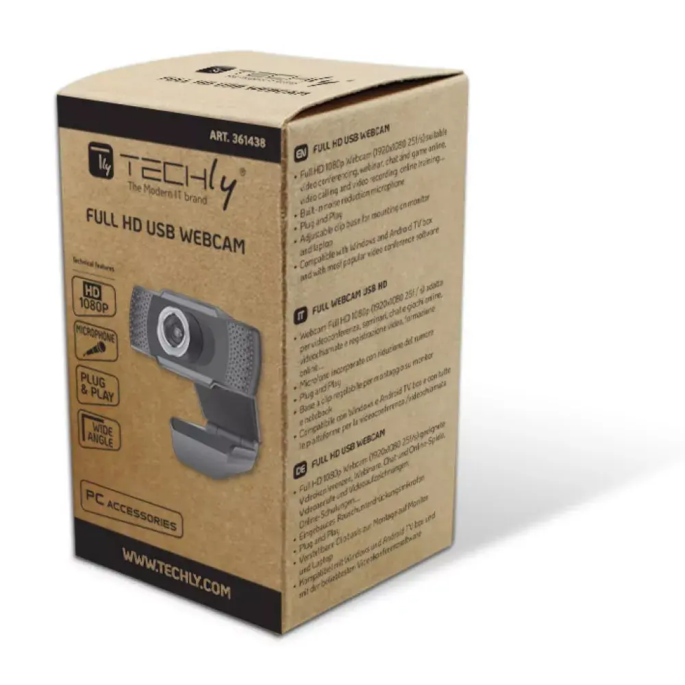 Webcam Techly I-WEBCAM-60T Photo 2