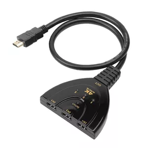 Видеопереключатель Techly IDATA HDMI-3F30 HDMI 1.4b 2160p 30Hz Черный