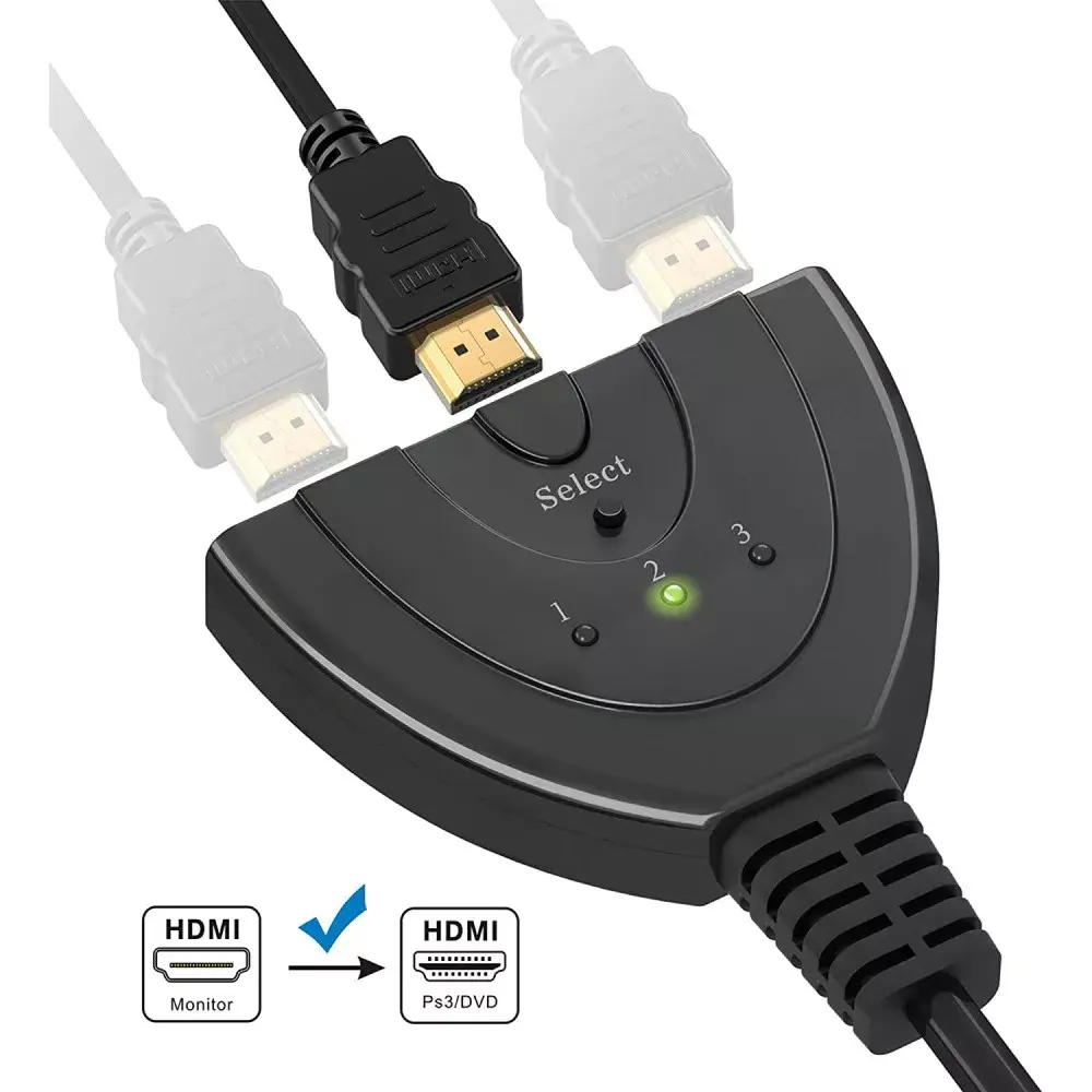 Видеопереключатель Techly IDATA HDMI-3F30 Photo 10