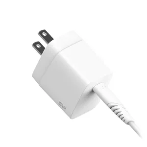 Silicon Power QM10 18W USB-C Fast Charger for Smartphone and Tablet, White