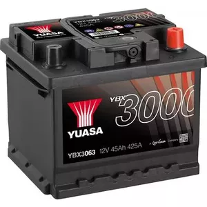 Yuasa auto akumulators SMF YBX3063 12 V 45 Ah T1 šūnu izkārtojums 0 (YBX3063)