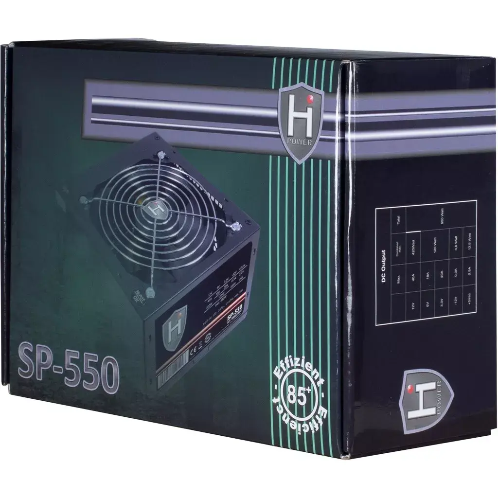 Блок питания Inter-Tech HIPOWER SP-550 Photo 4