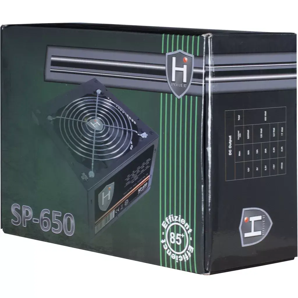 Блок питания Inter-Tech HIPOWER SP-650 Photo 4