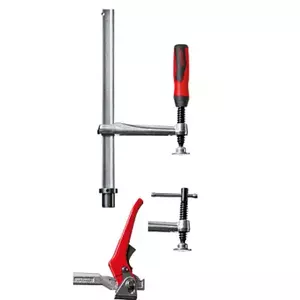 F-образный зажим Bessey TWV28-30-17H 30 см Черный Красный Нержавеющая сталь