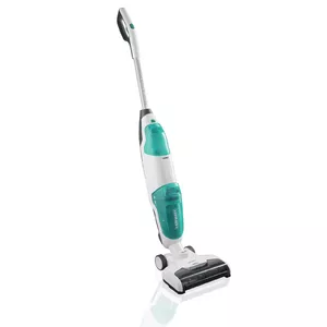 Leifheit Regulus Aqua PowerVac Stieņveida putekļsūcējs Baterija Sauss/slapjš Putas Bezmaisa Zils, Pelēks, Balts