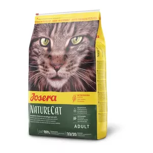 Сухой корм для кошек JOSERA NatureCat Adult Poultry & Salmon 2 кг, без зерна, 33% белка, 20% жира