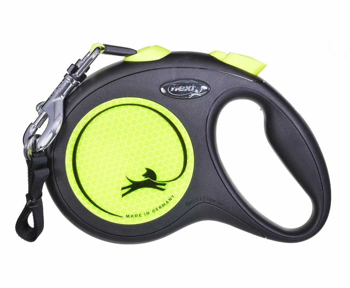 Iztveramā suņu pavada Flexi New Neon