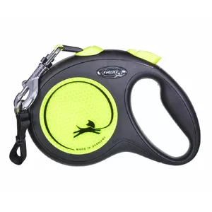 Retractable dog leash Flexi New Neon L, 5 m length, size L, bright neon design