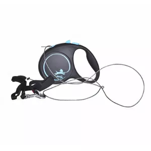 Retractable dog lead Flexi Black Design S, 5 m length, compact casing