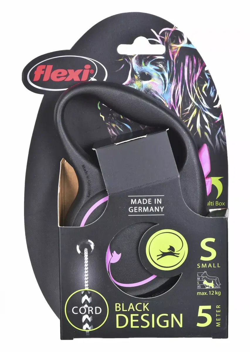 Flexi Black Design S retractable dog lead 5 m Photo 4