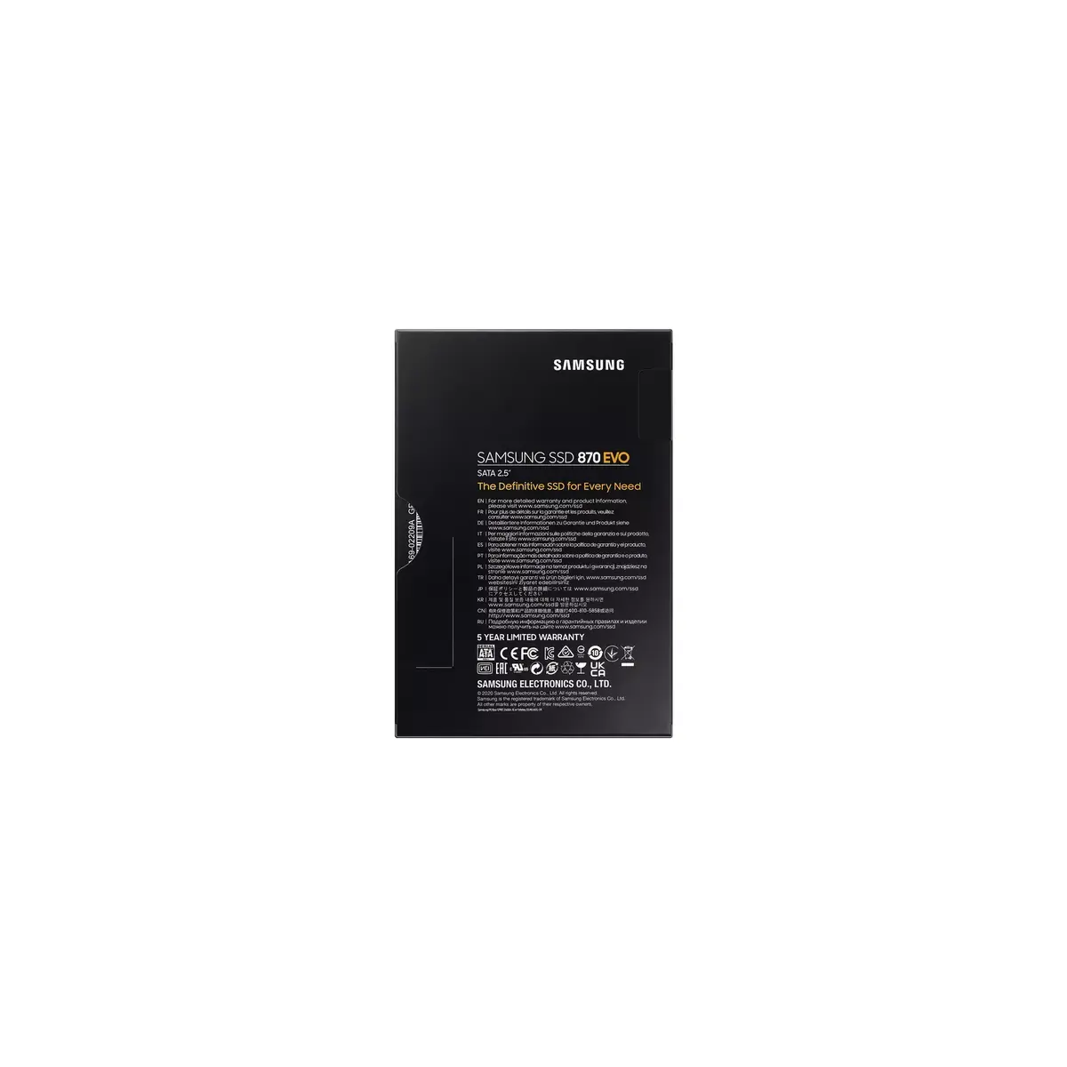 SSD диск Samsung 2000 ГБ MZ-77E2T0B/EU Photo 7