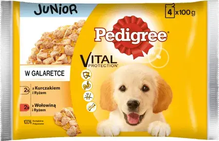 Pedigree Vital Protection Junior Vistas gaļa