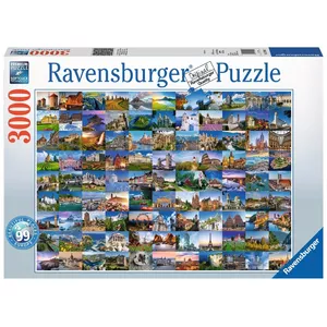 Пазл Ravensburger 99 Красивых Мест в Европе 3000 шт Город