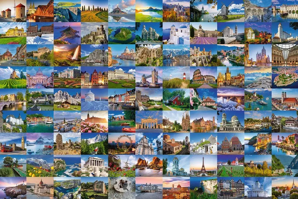 Puļķis Ravensburger 99 Skaistas Vietas Eiropā Photo 2